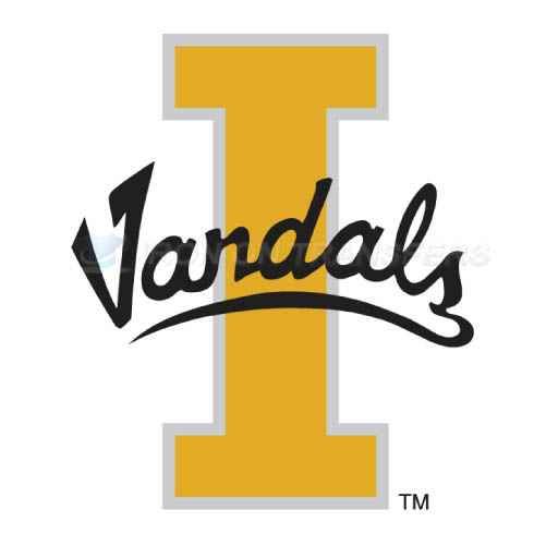 Idaho Vandals Logo T-shirts Iron On Transfers N4596